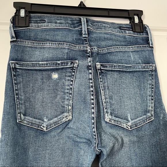 Citizens of Humanity Distressed Rocket Hugh Rise Skinny - Picture 3 of 9